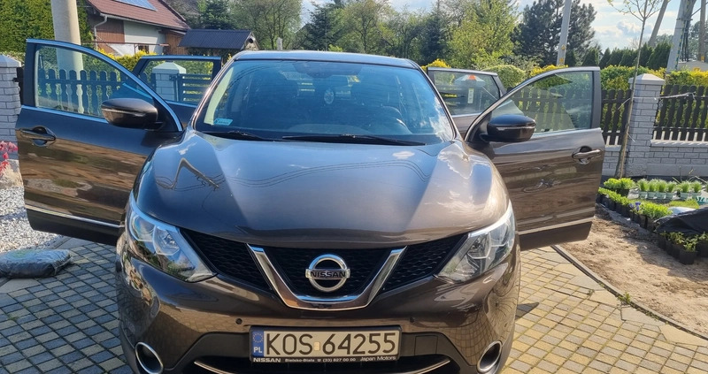 Nissan Qashqai cena 48900 przebieg: 152000, rok produkcji 2014 z Osiek małe 154